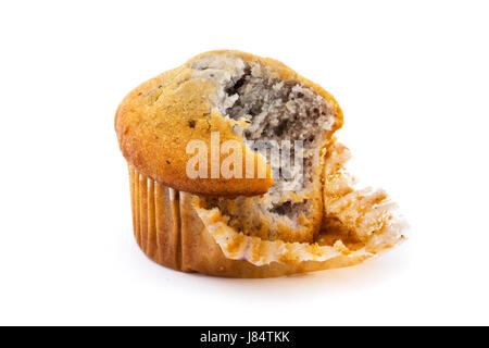 isolated cake pie cakes blueberry muffin cup food aliment tea object drink Stock Photo