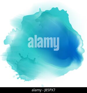 Abstract watercolor stains background. Gradient Mesh stains Stock Vector