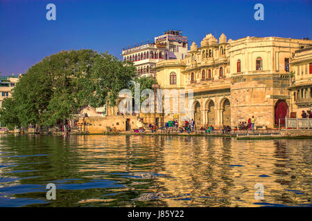 Gangaur Ghat Stock Photo