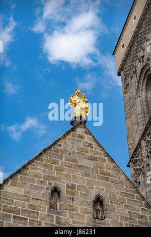 Church of Our Lady (Upper Parish) in Bamberg, Germany Stock Photo