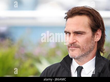 Cannes, France. 27th May, 2017. Joaquin Phoenix Actor You Where Never Really Here. Photocall. 70th Cannes Film Festival Cannes, France 27 May 2017 Credit: Allstar Picture Library/Alamy Live News Stock Photo