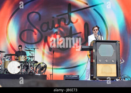 Napa, California, USA. 26th May, 2017. Saint Motel at the BottleRock Festival - photo credit:  Ken Howard/Alamy Live News Stock Photo