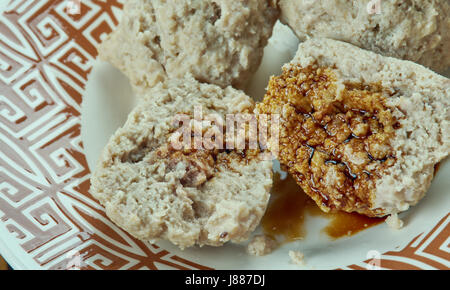 Fuzhou fish balls - common food in southern China, Stock Photo