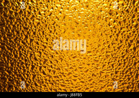 red orange sunny textured stained glass background Stock Photo