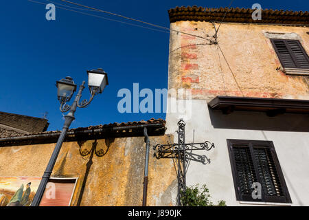 Cervinara (Avellino) - The old city centre Stock Photo