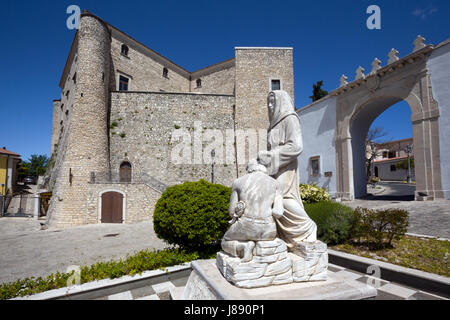 Montemiletto (Avellino, Italy) - Leonessa Castle Stock Photo