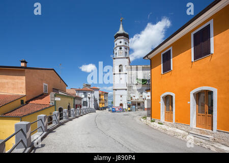 Torre Le Nocelle (Avellino, Italy) - View of the old town Stock Photo