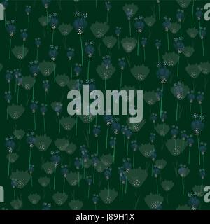 Flower Seamless Pattern Stock Vector