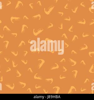Silhouettes of Shrimps Seamless Pattern Stock Vector