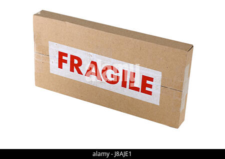 isolated, transport, goods, box, boxes, fragile, cardboard, carton, motion, Stock Photo