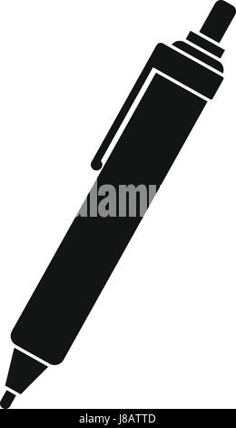 Pen icon simple Stock Vector