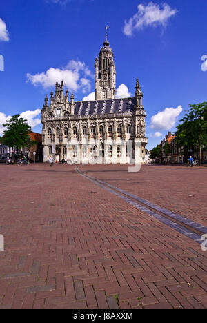 views of middelburg in holland Stock Photo