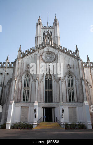 St. Paul's Cathedral, Kolkata, West Bengal India Stock Photo