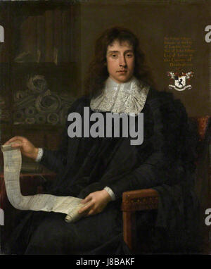 George Jeffreys, 1st Baron Jeffreys of Wem by John Michael Wright Stock Photo