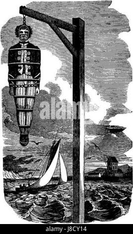 Hanging of William Kidd Stock Photo