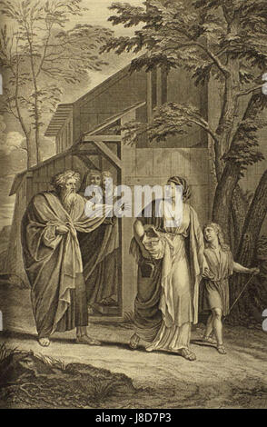 Figures 021 Abraham Sends Away Hagar Stock Photo