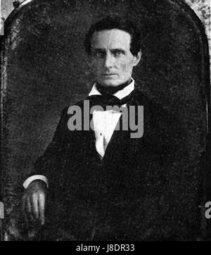 Jefferson Davis 1847 Stock Photo