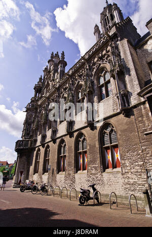 views of middelburg in holland Stock Photo