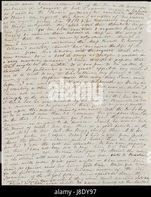 This historical letter, dated March 7, 1838, between Anne Warren Weston