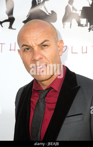 Beverly Hills, California, USA. 27th May, 2017.  Actor Javier Cazares attending The Golden Gala event held at a private residence in Beverly Hills, California on May 27th, 2017.  Credit: Sheri Determan/Alamy Live News Stock Photo