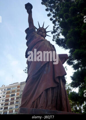 Estatua de la Libertad en Buenos Aires Stock Photo