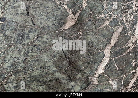 Dark green marble tile texture background with white and black cracks Stock Photo