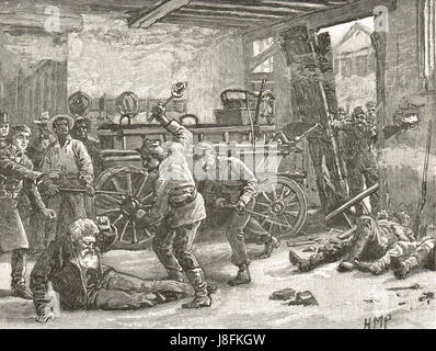 John Brown capture at Harper's Ferry October 18 1859 Stock Photo