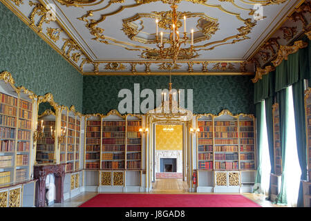 Library   Wrest Park   Bedfordshire, England   DSC08407 Stock Photo