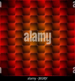 Abstract geometric background - red, Seamless pattern - square - background, Seamless abstract geometric pattern, Stock Vector