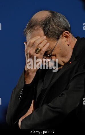 Mgr Philippe Barbarin, archbishop of Lyon (South-Eastern France) Stock Photo