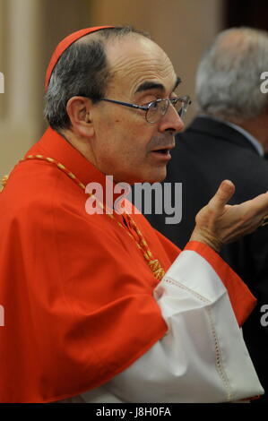 Mgr Philippe Barbarin, archbishop of Lyon (South-Eastern France) Stock Photo