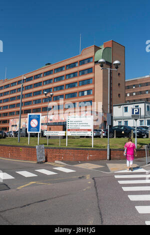 General view of the Royal Gwent Hospital in Newport, Wales, UK Stock ...