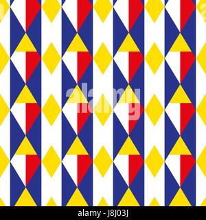 Rhombus geometric seamless pattern. Cage endless background. Square repeating texture. Trendy backdrop for textiles. Vector illustration.