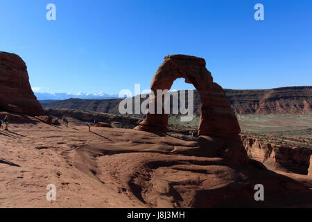 Delicate Arch, Arches NP Stock Photo