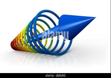 blue, office, calculation, strategy, isolated, chart, research, goal, passage, Stock Photo