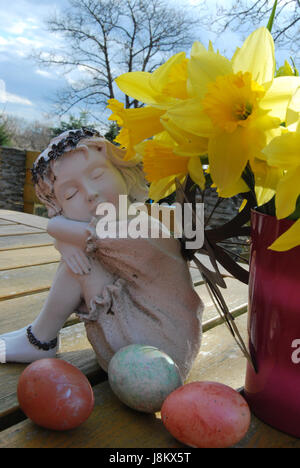 garden, deco, decoration, dwarf, ceramics, sprite, gardens, fairy, garden, Stock Photo