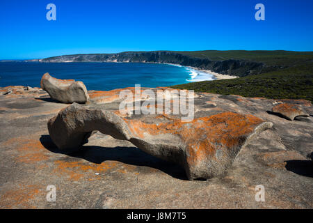 Remarkable Rocks, Flinders Chase National Park, Kangaroo Island, South Australia. Stock Photo
