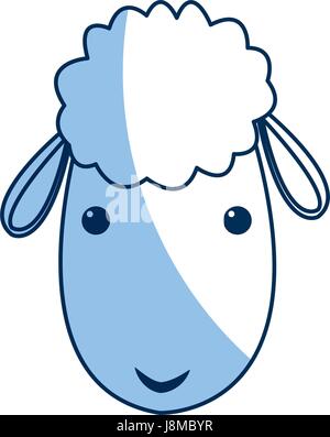 cute sheep manger character image Stock Vector Image & Art - Alamy