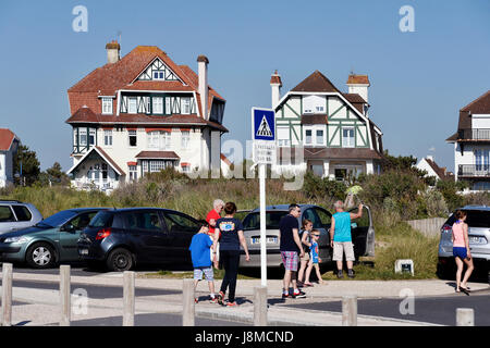 Neufchatel-Hardelot, Pas-de-Calais, France Stock Photo