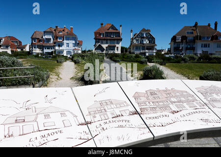 Neufchatel-Hardelot, Pas-de-Calais, France Stock Photo