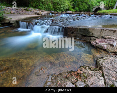 Image made at Hot Springs National Park, Arkansas, in early May of 2017. Stock Photo