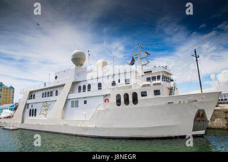 South Africa - January 30 2015: Cape town victoria and alfred waterfront Stock Photo