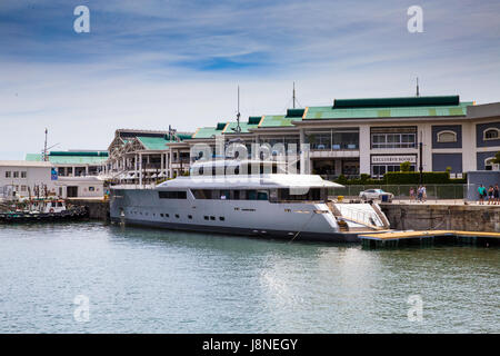 South Africa - January 30 2015: Cape town victoria and alfred waterfront Stock Photo