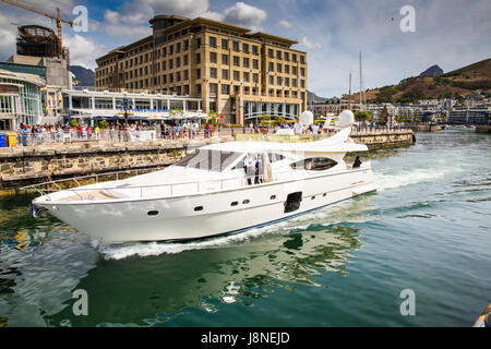 South Africa - January 30 2015: Cape town victoria and alfred waterfront Stock Photo