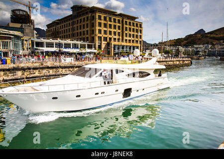 South Africa - January 30 2015: Cape town victoria and alfred waterfront Stock Photo