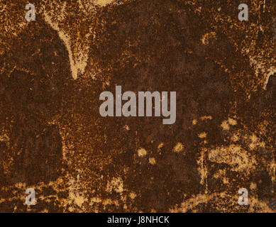Abstract pattern formed by rust on metal. Background of rusty metal Stock Photo