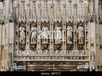 belief, cathedral, abbey, style of construction, architecture, architectural Stock Photo