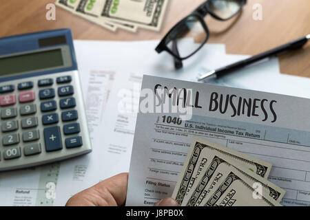 small business displayed  Ideas Workshop / Small business concept Stock Photo