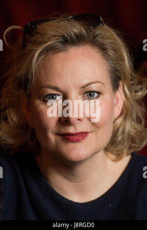 Actress Sara Stewart at The Kings Theatre Edinburgh Stock Photo