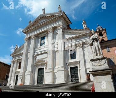 Cathedral, Urbino, Region Marche, Italy Stock Photo